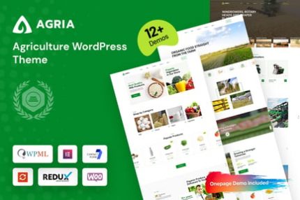 Agria - Tarım WordPress Teması